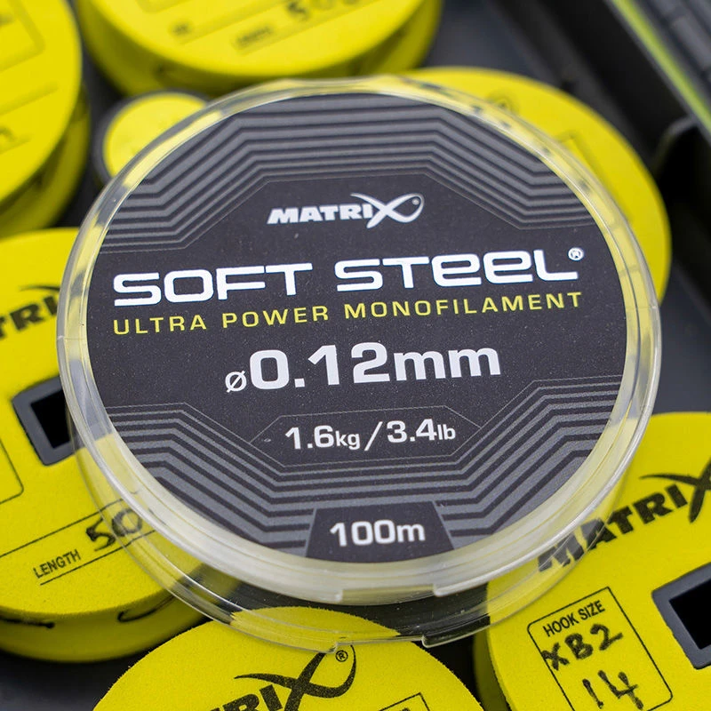 Matrix Soft Steel Ultra Power Monofilament 100m